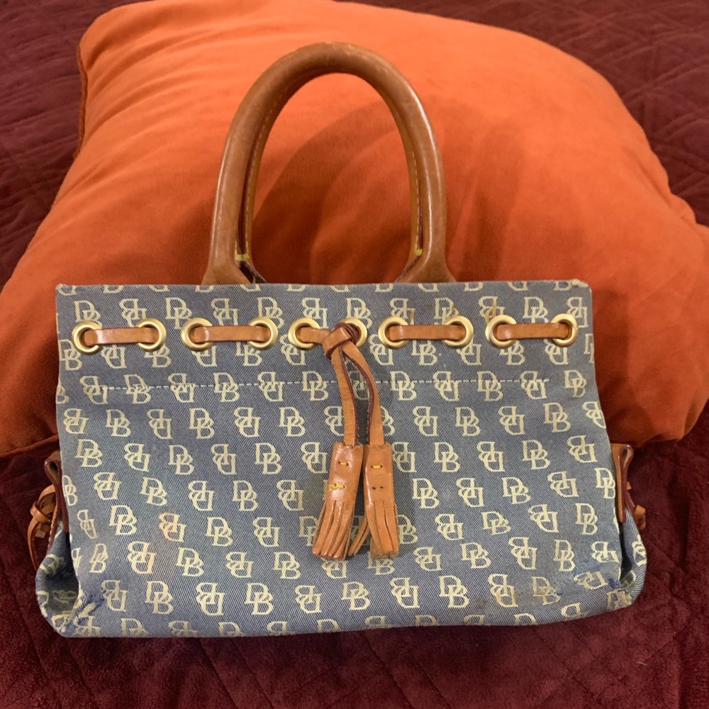 Small denim purse, big enough for the essentials